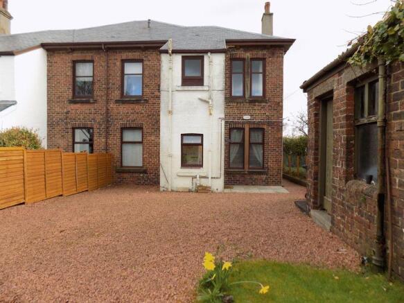 Rear of Property