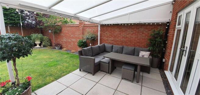 Rear Patio Area