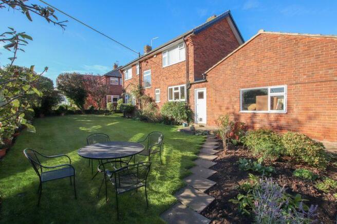 Rear garden
