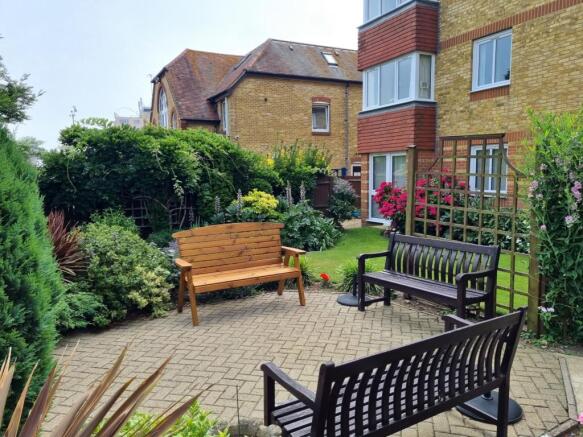 Outdoor seating area