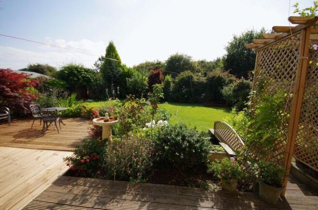 Rear garden