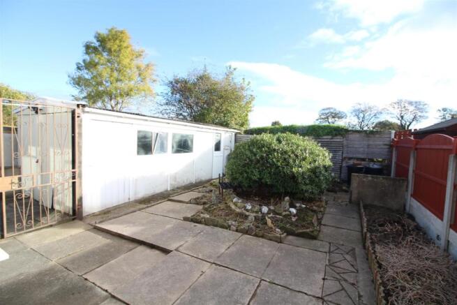 Rear garden