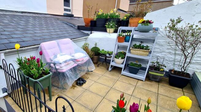 Rear garden