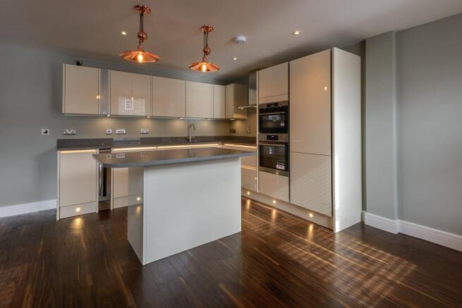 Kitchen/Dining/Living Area