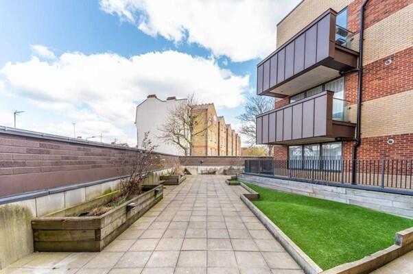 Back of building out