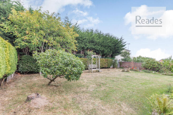 Rear garden
