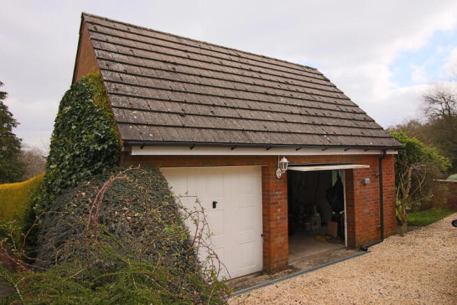 Double garage.