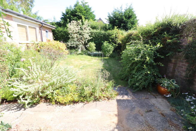 Rear garden