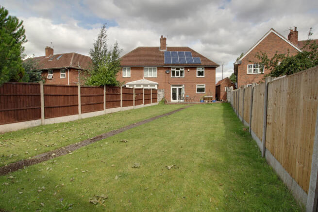 Rear of Property