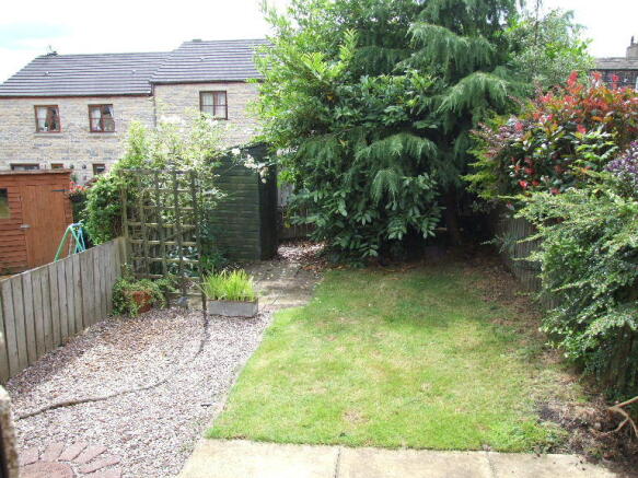 Private rear garden