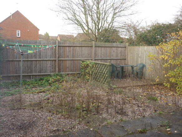 Rear garden