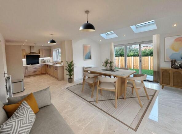 E.g. Kitchen/Dining
