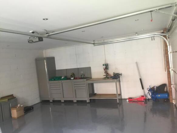 Inside Garage