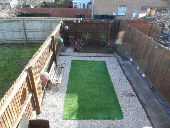 Rear garden