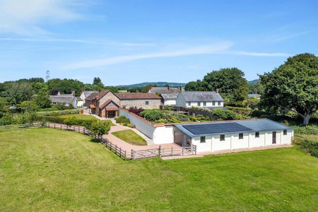 Outbuilding and paddock