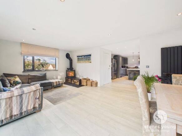 Open Extended Living Dining Room