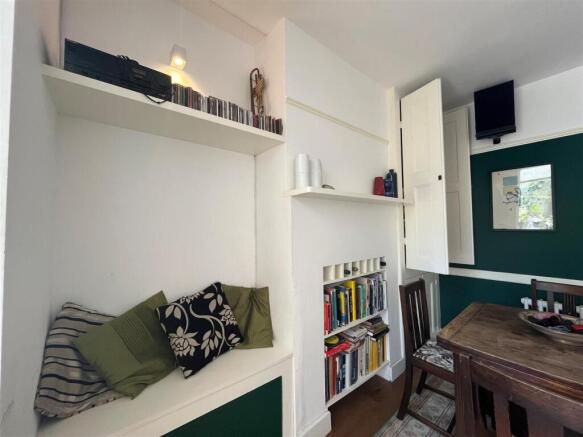Reception Seating / Storage Area
