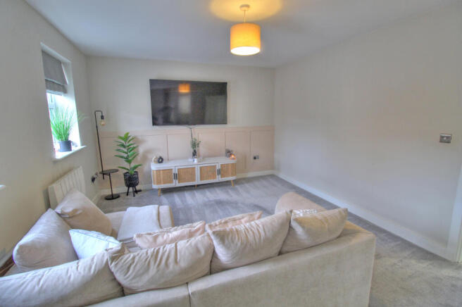 Open plan living space