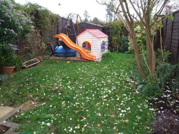 Rear garden
