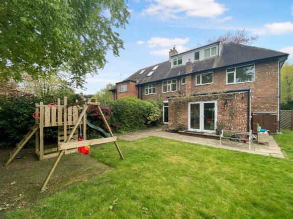 Rear of Property