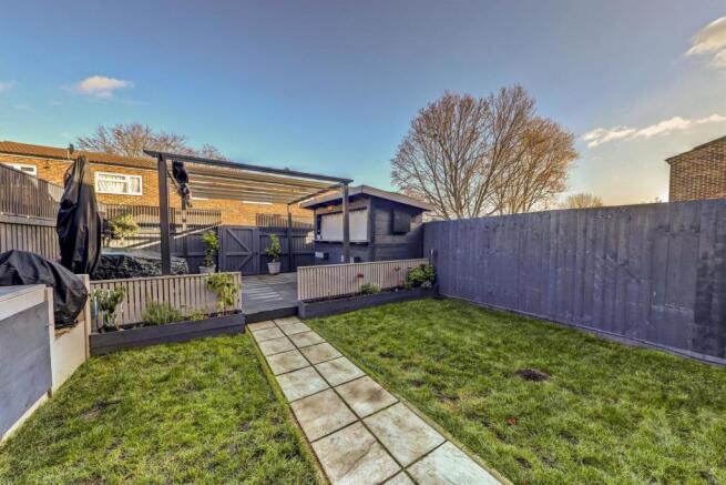 Rear garden