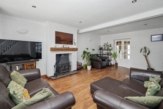 open plan living space