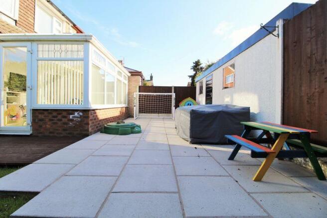 Rear Patio