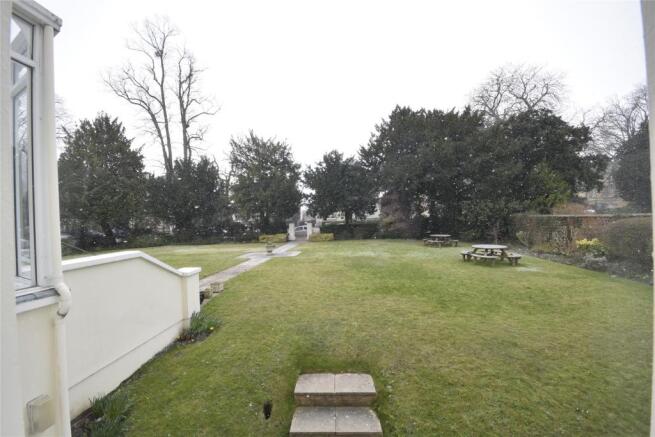 view of garden
