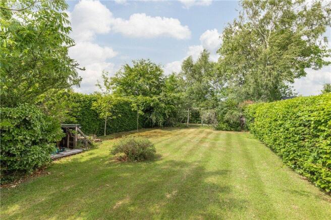 Rear Lawned Garden