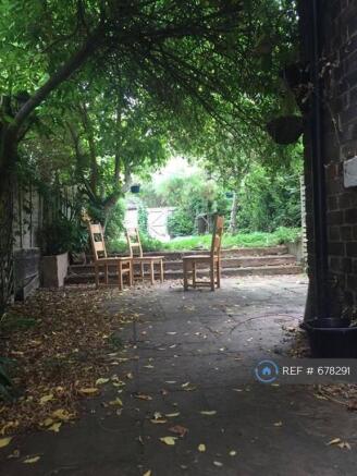 Rear Garden In Friendly Period House.