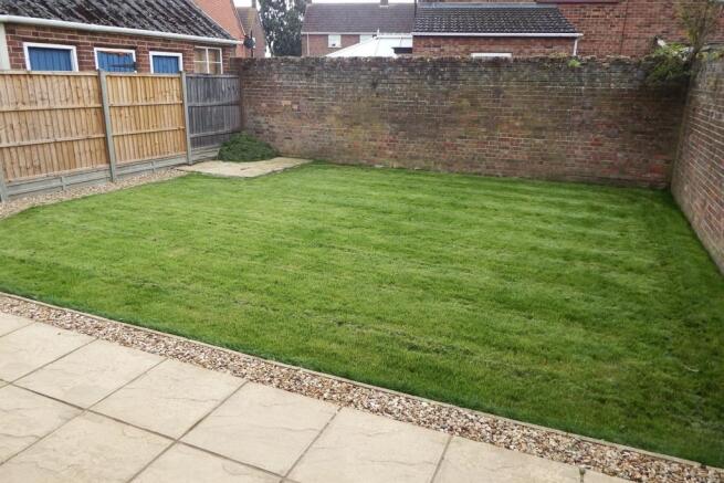 Rear garden