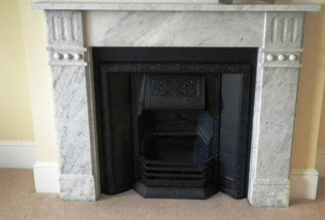 Feature fireplace