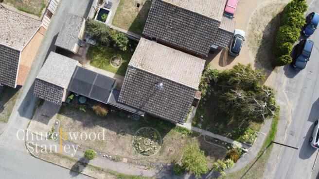 Aerial of plot
