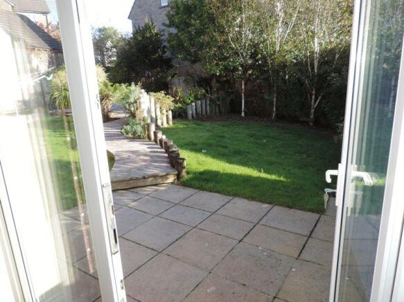 Door to garden