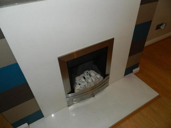 Feature fire in lounge