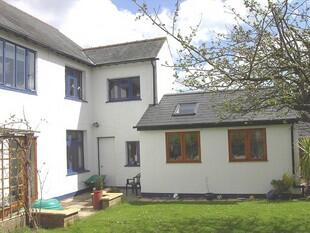 Rear aspect of property