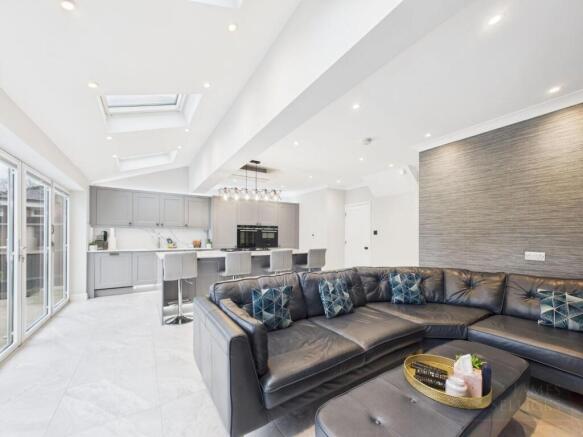 Extended Living Kitchen