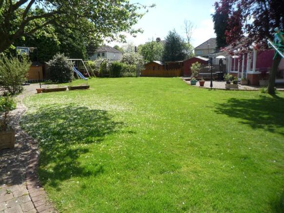 Rear garden