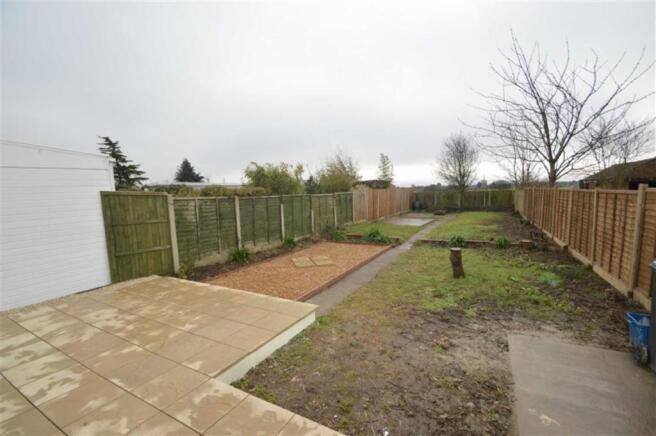Rear garden