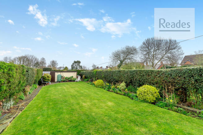 Rear garden