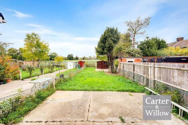 Private rear garden 