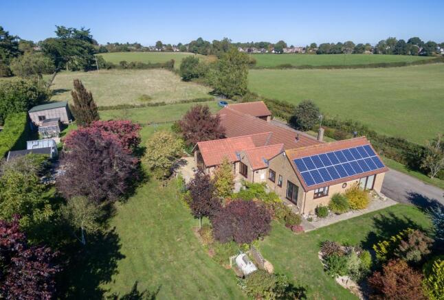 Aerial View of Property