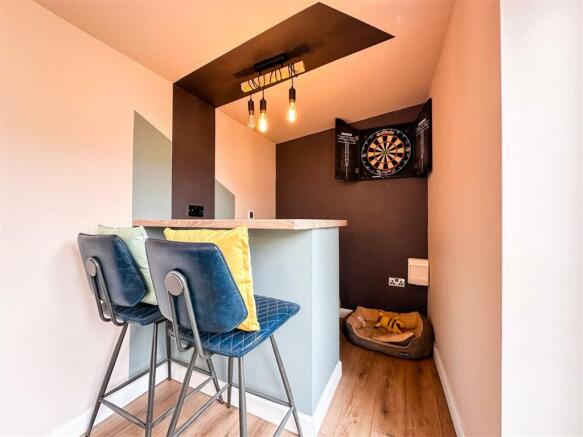 HOME OFFICE AND BAR ROOM