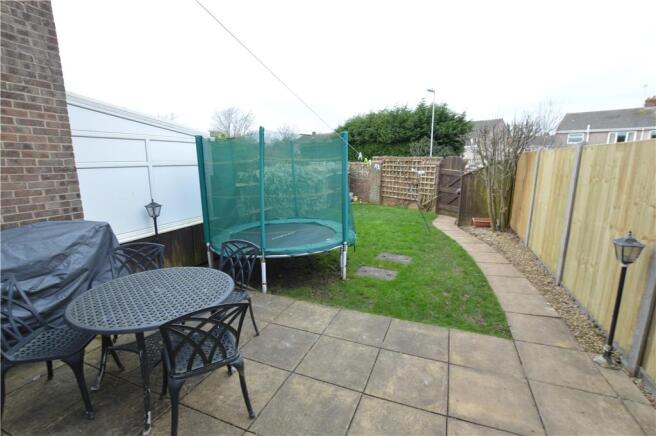Rear garden