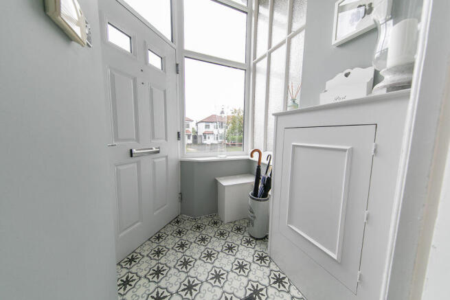Entrance porch