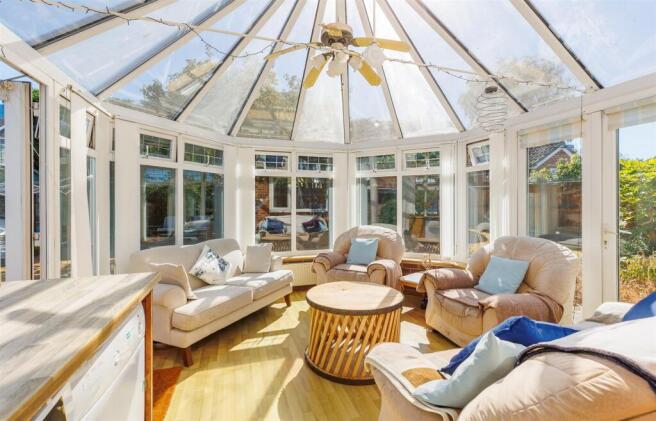 Bright conservatory