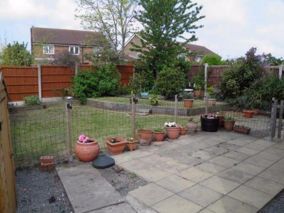 Rear garden