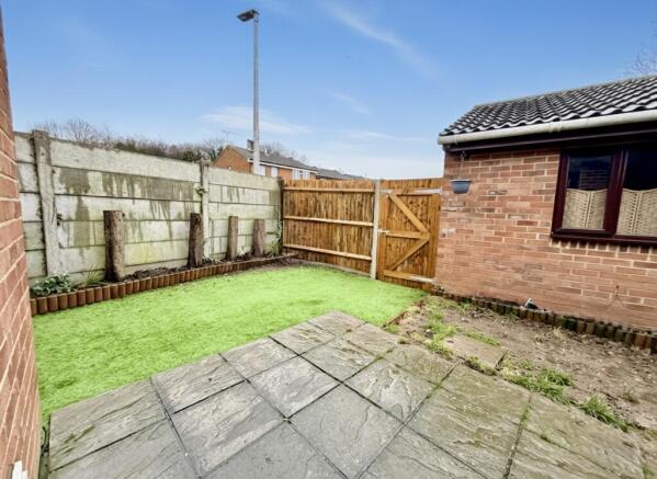 Rear garden