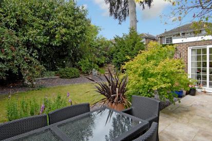 Garden and patio