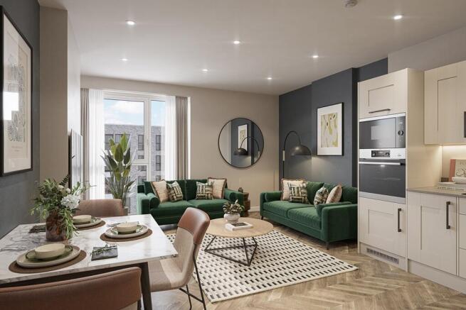 Sociable open plan layout